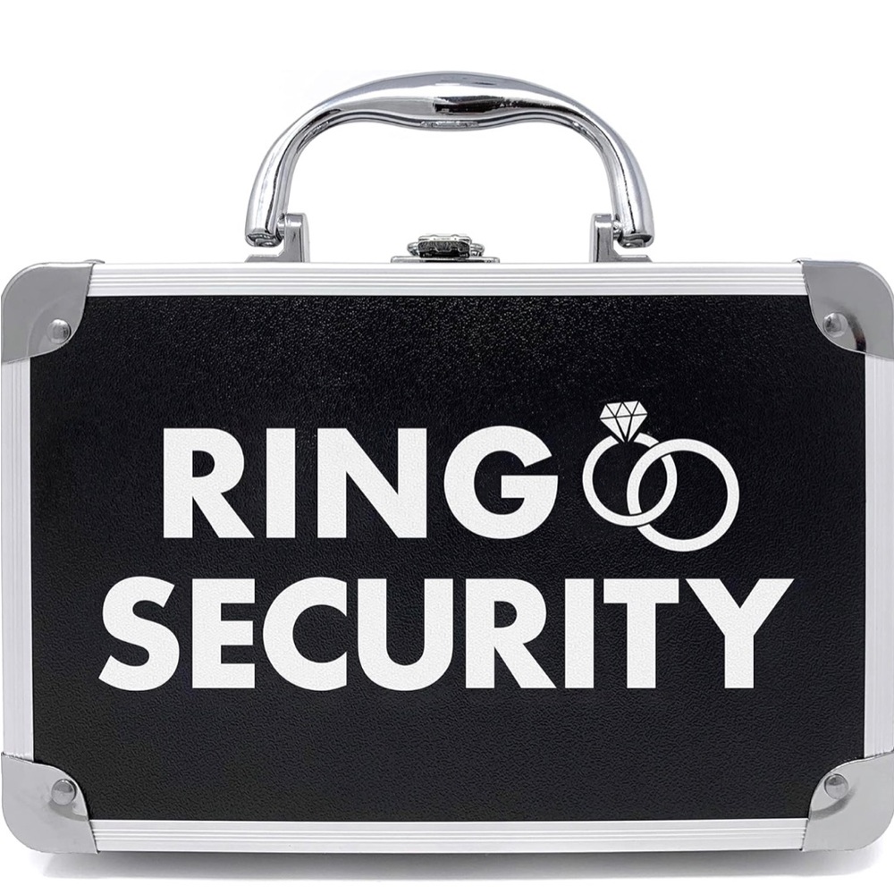 Ring Security Ring Bearer Briefcase Wedding Gift
